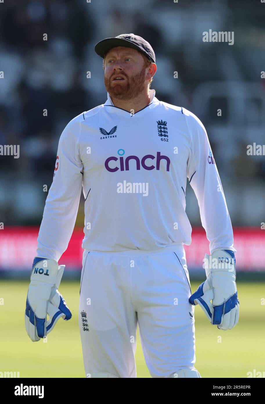 Englands Jonny Bairstow (Yorkshire) beim Test Match Series Day Two of 4 Match zwischen England und Irland auf Lord's Cricket Ground, Lon Stockfoto