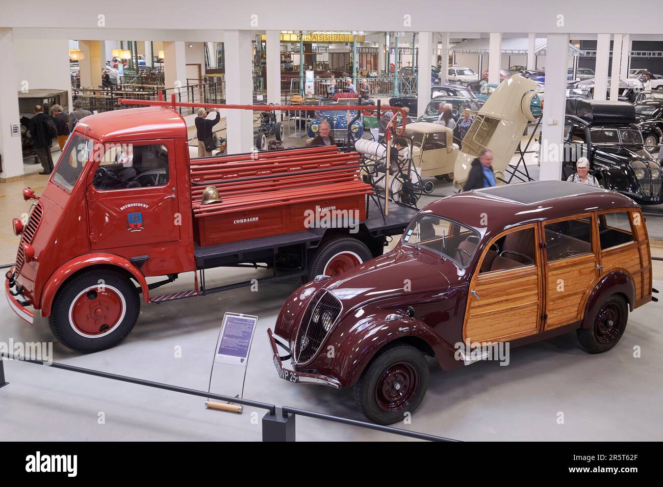Frankreich, Doubs, Montbeliard, Sochaux, das Abenteuermuseum Peugeot, 202 Commercial Limousine Stockfoto