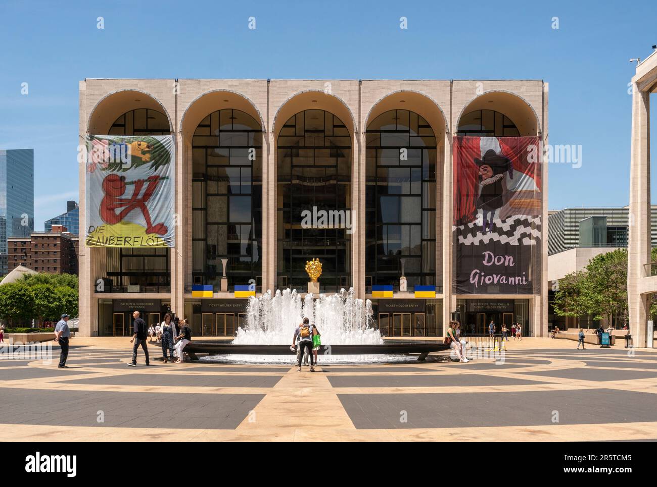 Die Metropolitan Opera im Lincoln Center am Sonntag, den 28. Mai 2023. (© Richard B. Levine) Stockfoto