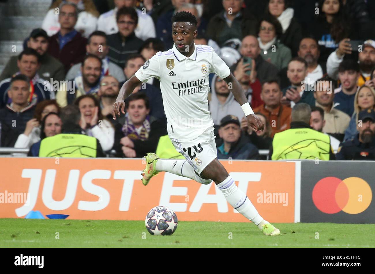 Vin’cius Jœnior von Real Madrid während der UEFA Champions League, des(03)