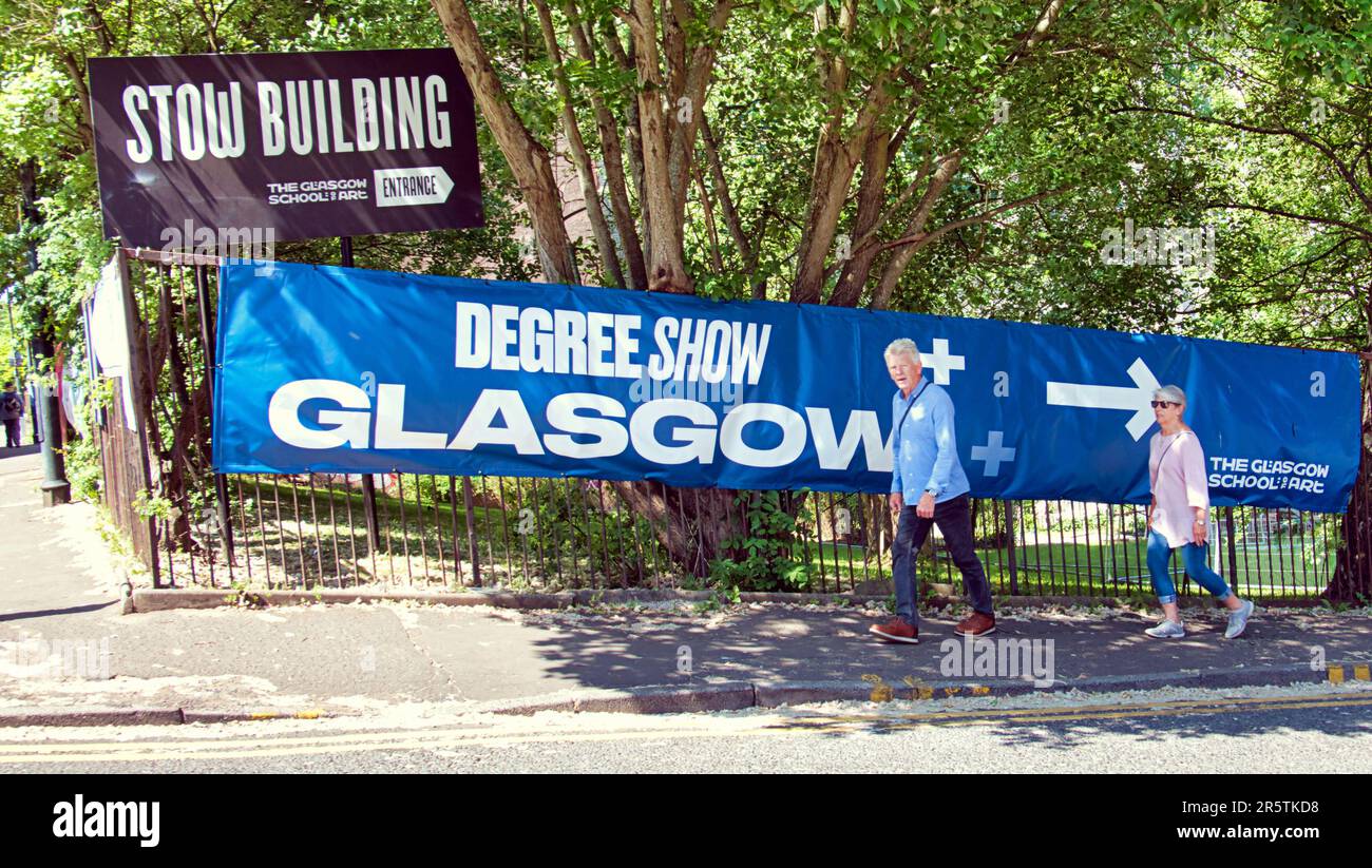 Glasgow, Schottland, Vereinigtes Königreich, 5. Juni 2023. Die GSA Glasgow School of Art Show im Stowe College Annex. Credit Gerard Ferry/Alamy Live News Stockfoto