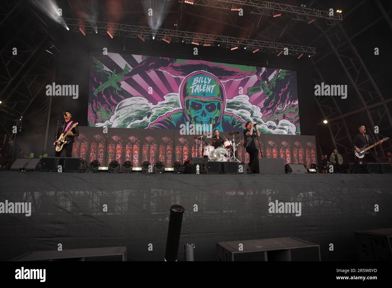 Billy Talent live beim Slam Dunk Festival North leeds uk, 28. Mai 2023. Stockfoto