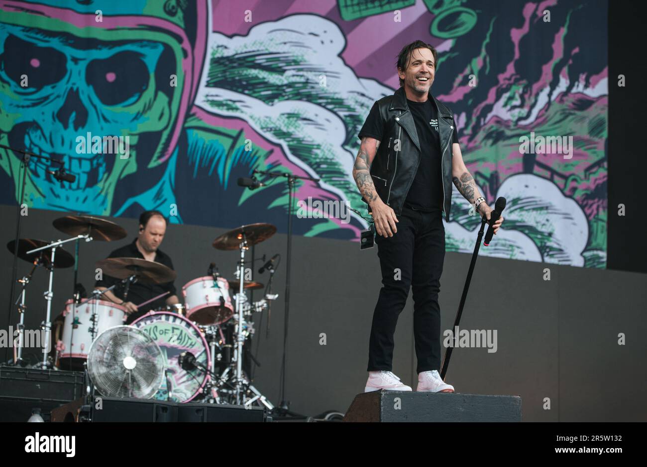 Billy Talent live beim Slam Dunk Festival North leeds uk, 28. Mai 2023. Stockfoto