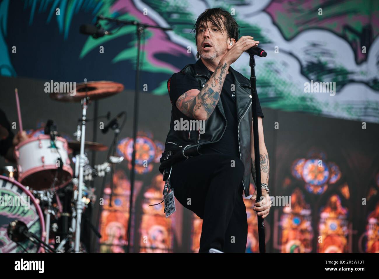 Billy Talent live beim Slam Dunk Festival North leeds uk, 28. Mai 2023. Stockfoto