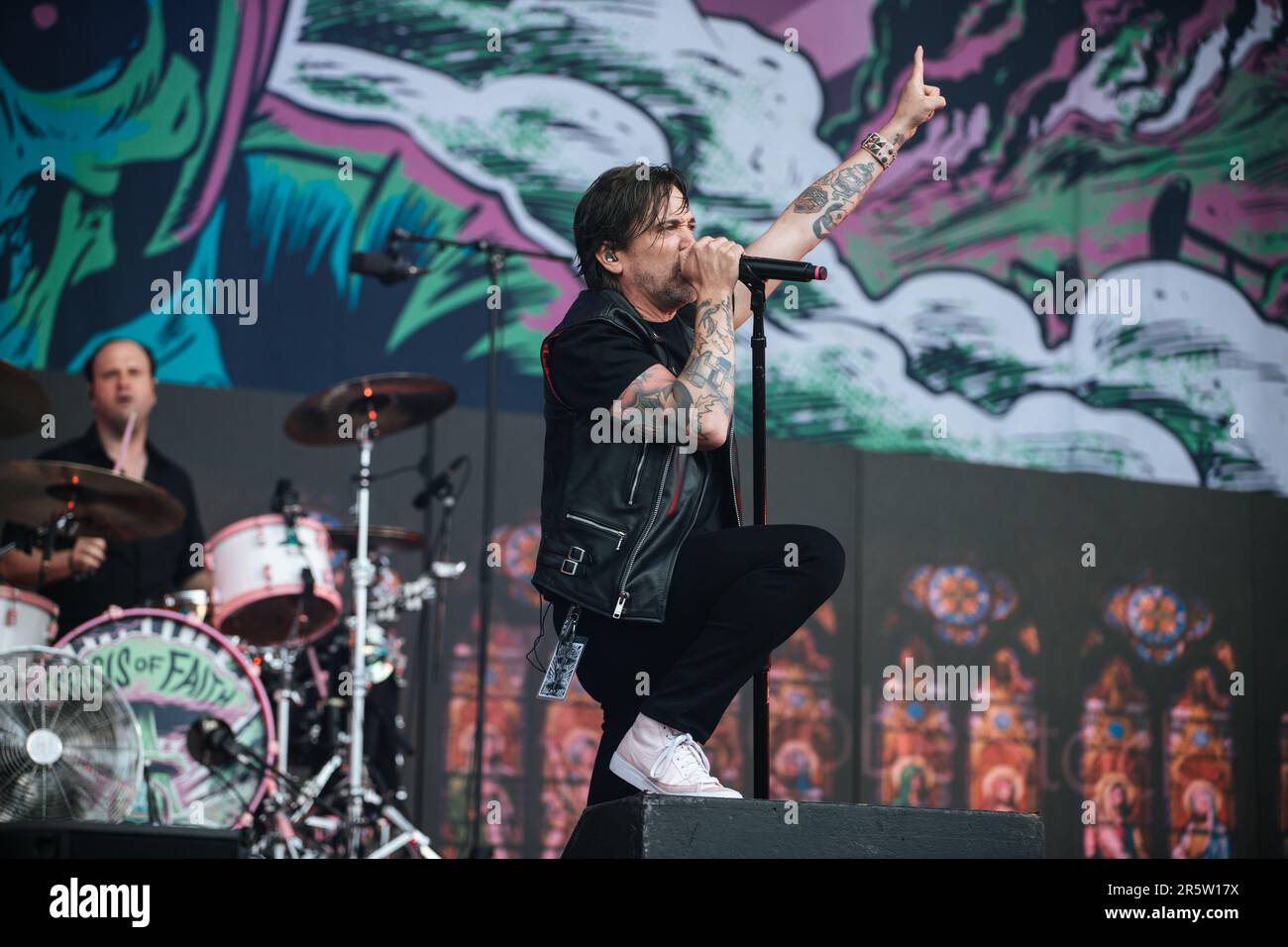 Billy Talent live beim Slam Dunk Festival North leeds uk, 28. Mai 2023. Stockfoto