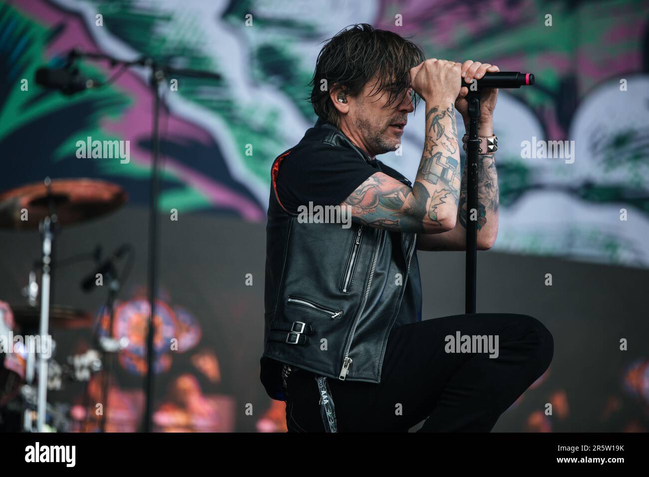 Billy Talent live beim Slam Dunk Festival North leeds uk, 28. Mai 2023. Stockfoto