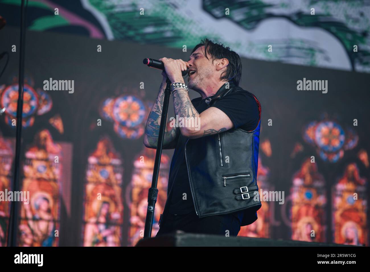 Billy Talent live beim Slam Dunk Festival North leeds uk, 28. Mai 2023. Stockfoto