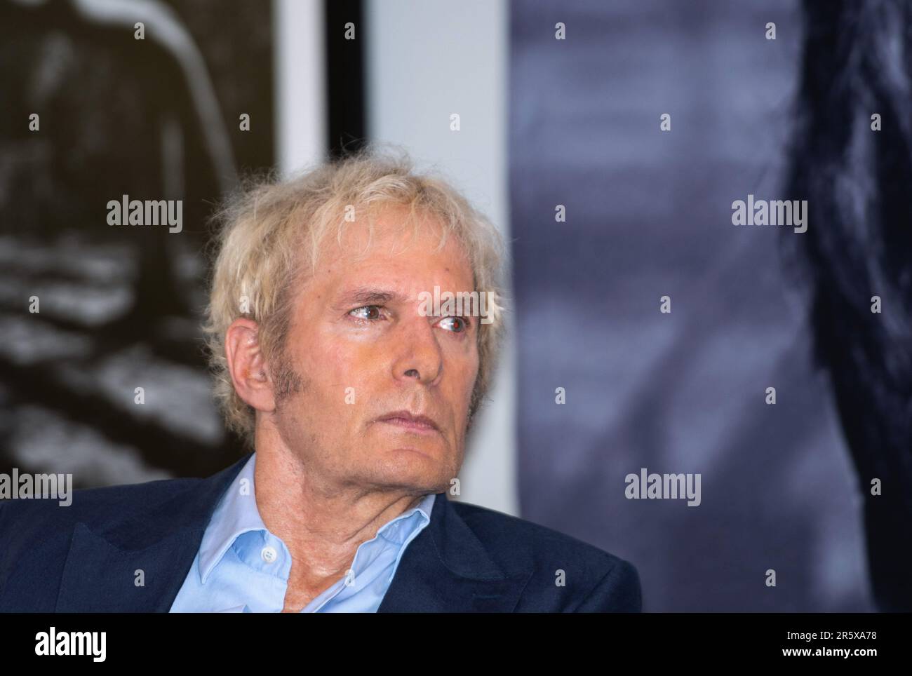 MexikoStadt, MexikoStadt, Mexiko. 5. Juni 2023. Der Sänger und