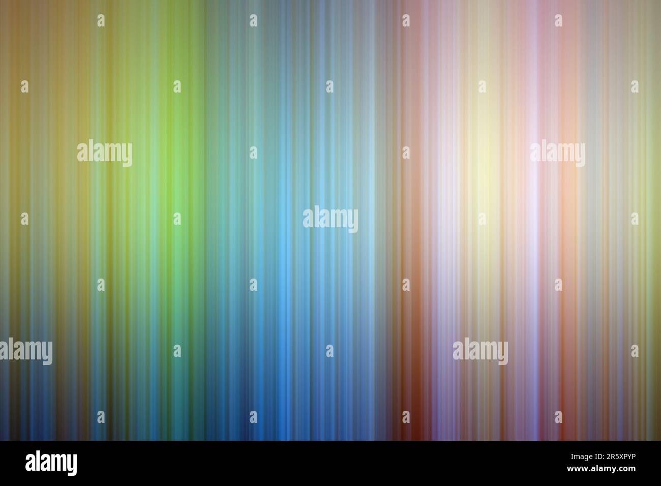 Abstrakter, unscharfer, farbenfroher Hintergrund mit vertikalen Linienformen und Pastellfarben. Strukturierter Hintergrund Stockfoto