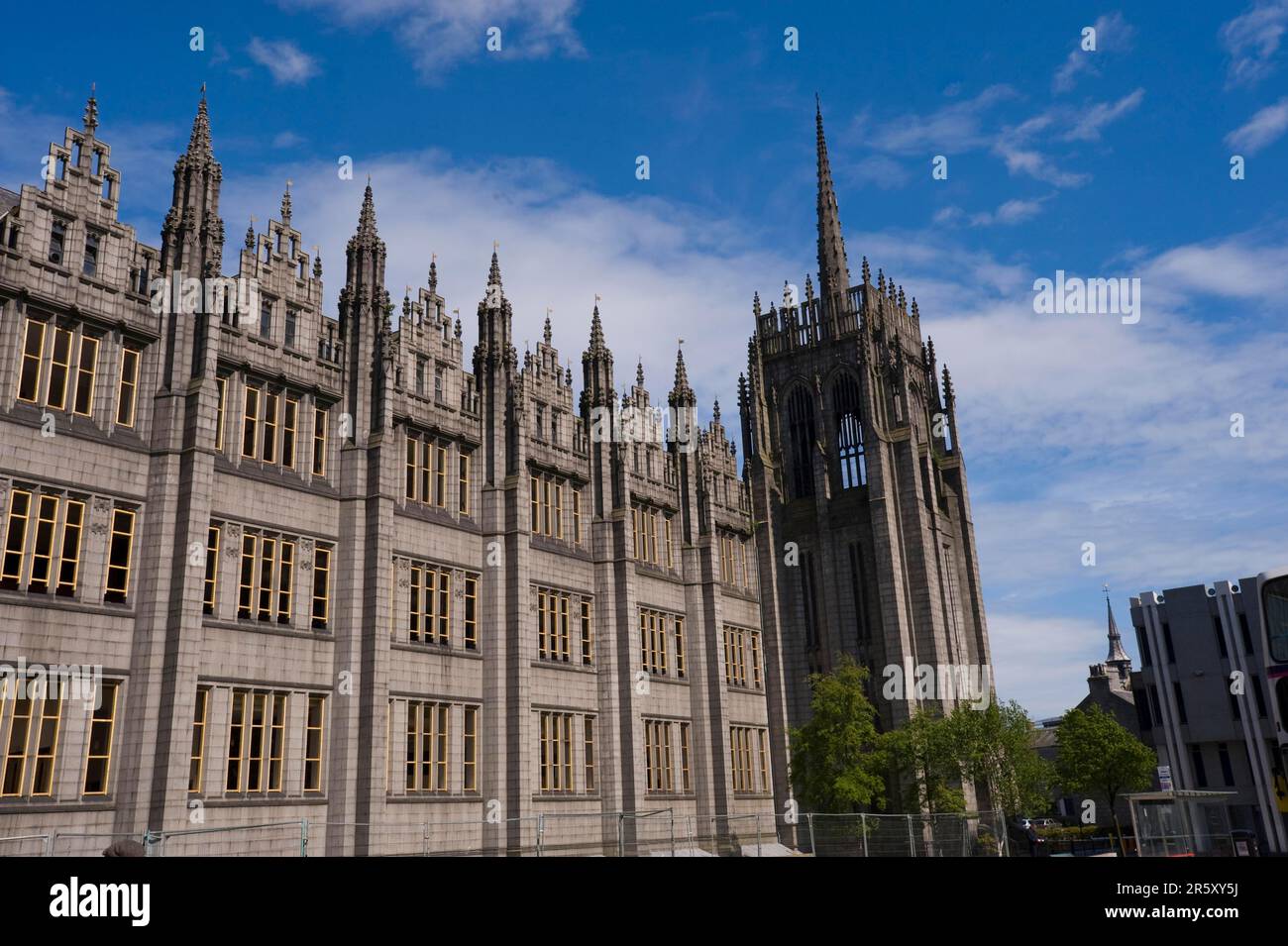 Marischal College, Aberdeen, Schottland, Vereinigtes Königreich Stockfoto