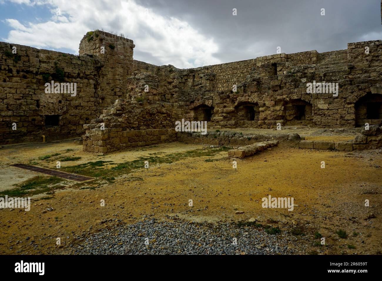 5. April 2023 Famagusta Zypern. Schloss Othello in Famagusta Zypern Stockfoto