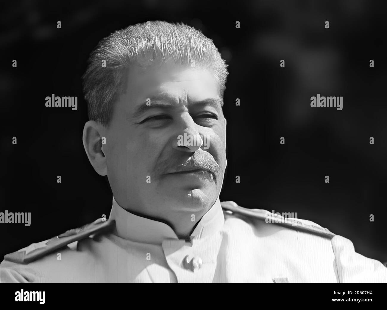 1945 Joseph Stalin auf der Potsdamer Konferenz Stockfoto