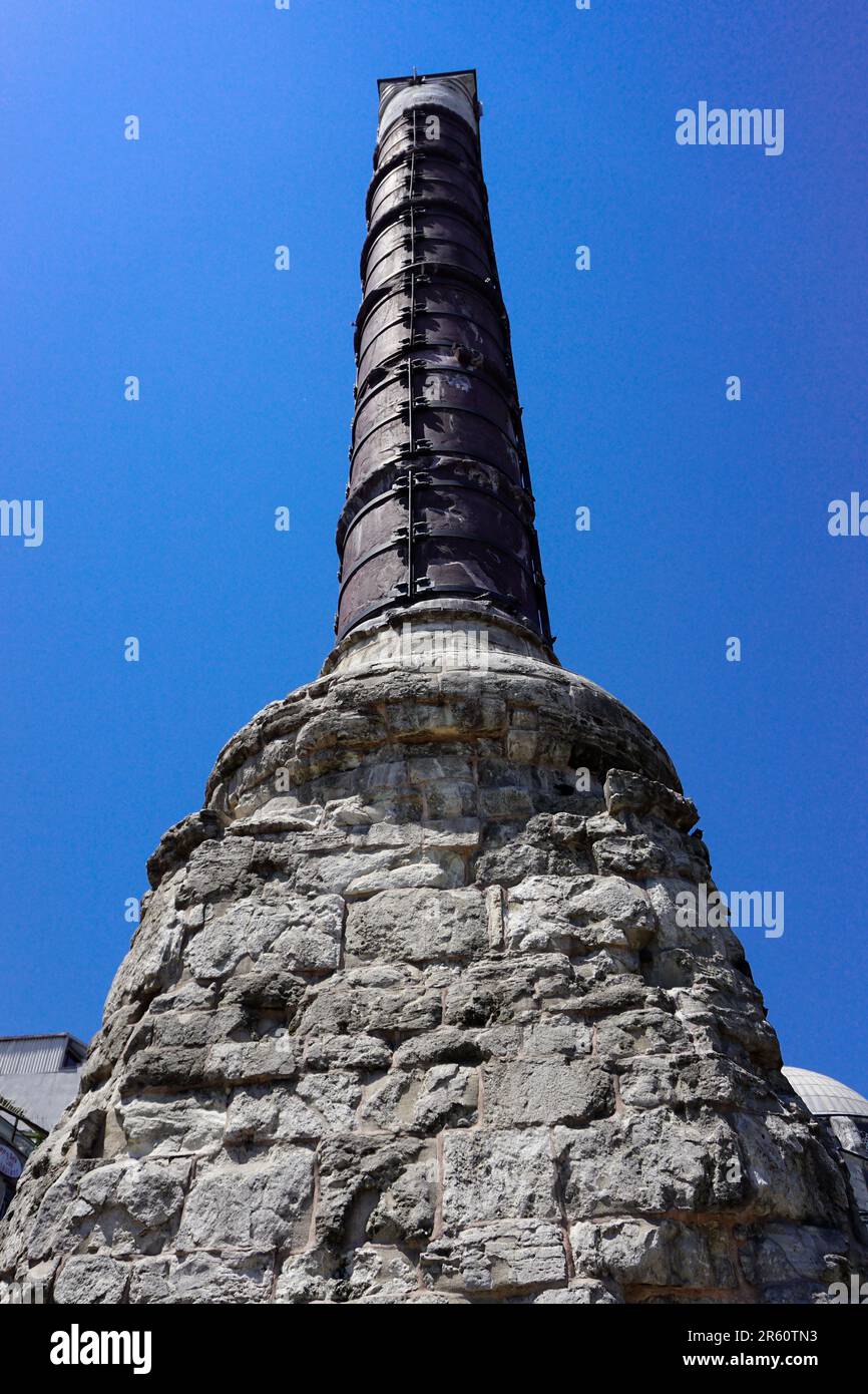 24. Juli 2017 Istanbul Türkei. Dikilitas-Park in Istanbul Antike Obelisken der Türkei Stockfoto