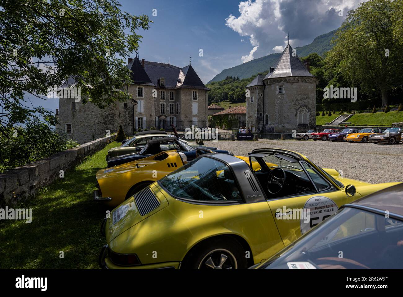 Ambiente w hrend der Rallye des Princesses Richard Mille vom 3