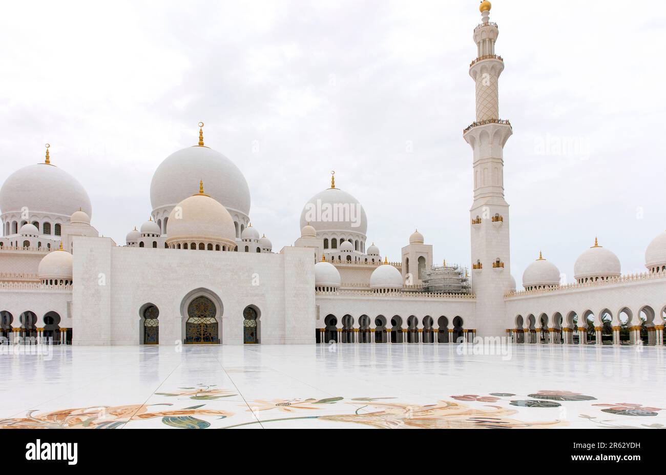 Scheich-Zayid-Moschee, Abu Dhabi VAE Stockfoto