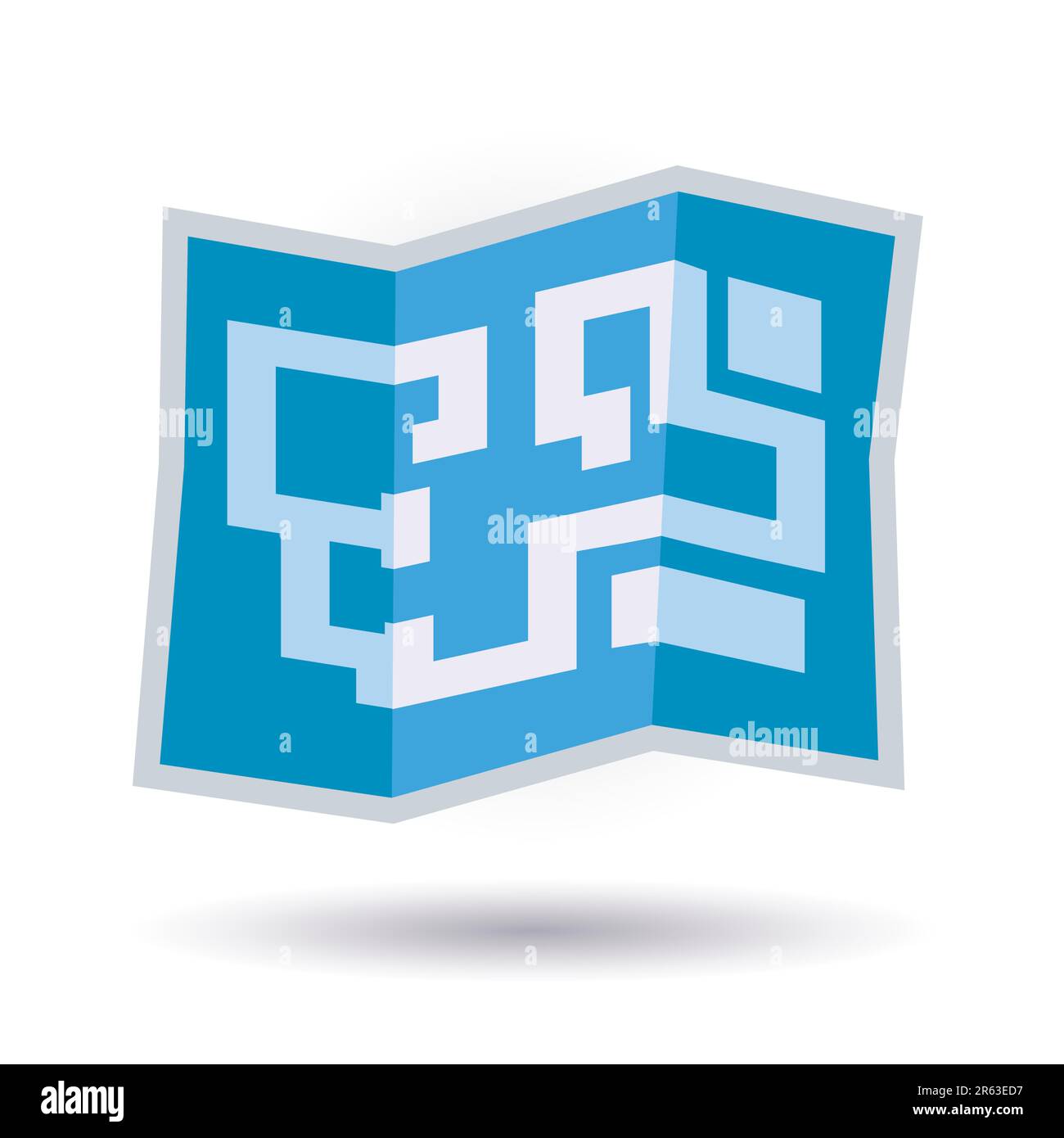 Bauplan-Symbol Stock Vektor