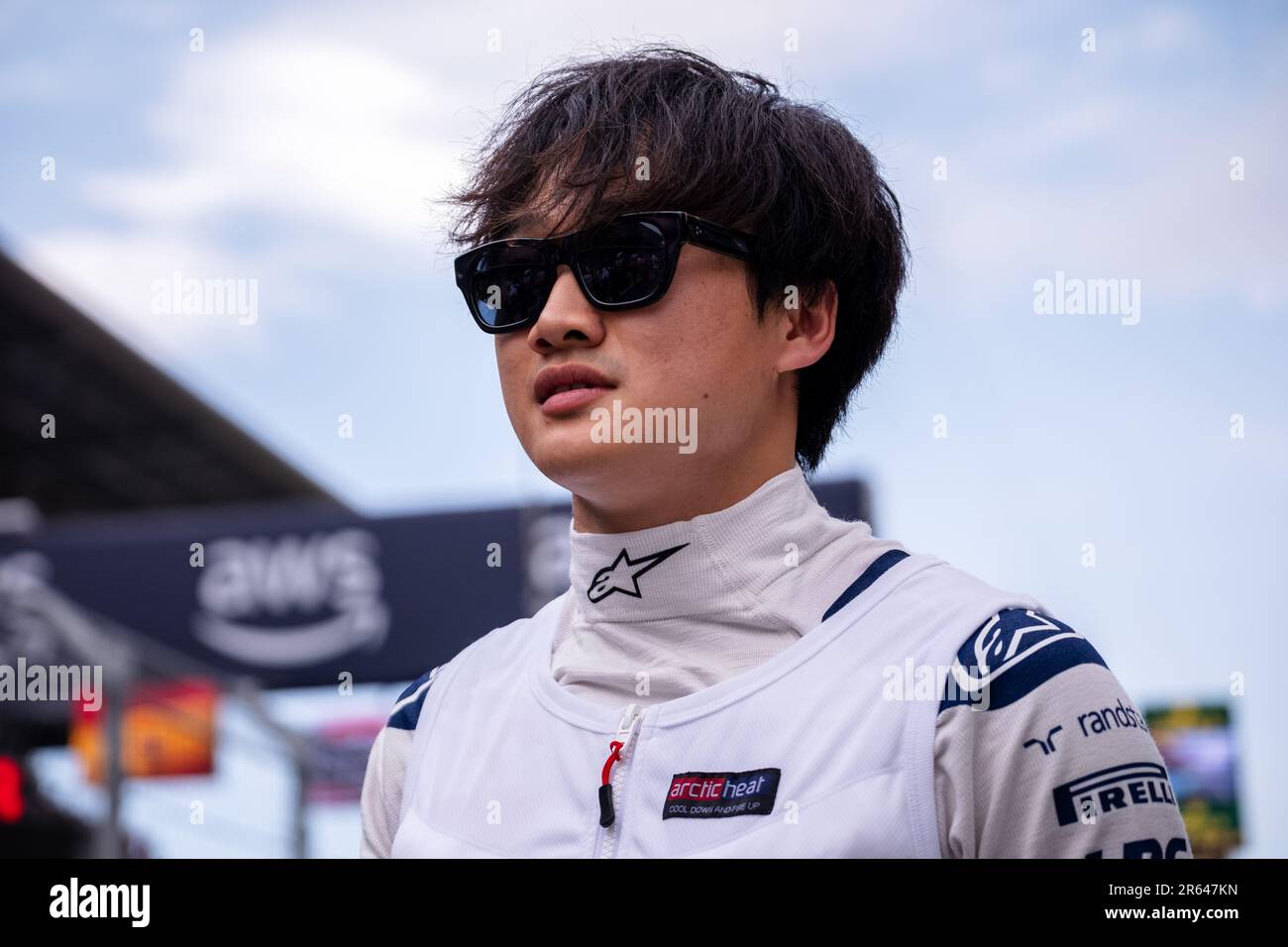 Circuit de Barcelona-Catalunya, Barcelona, SpainMonaco, 4. Juni 2023: Yuki Tsunoda, während des Formel-1-Grand Prix von Monaco Stockfoto
