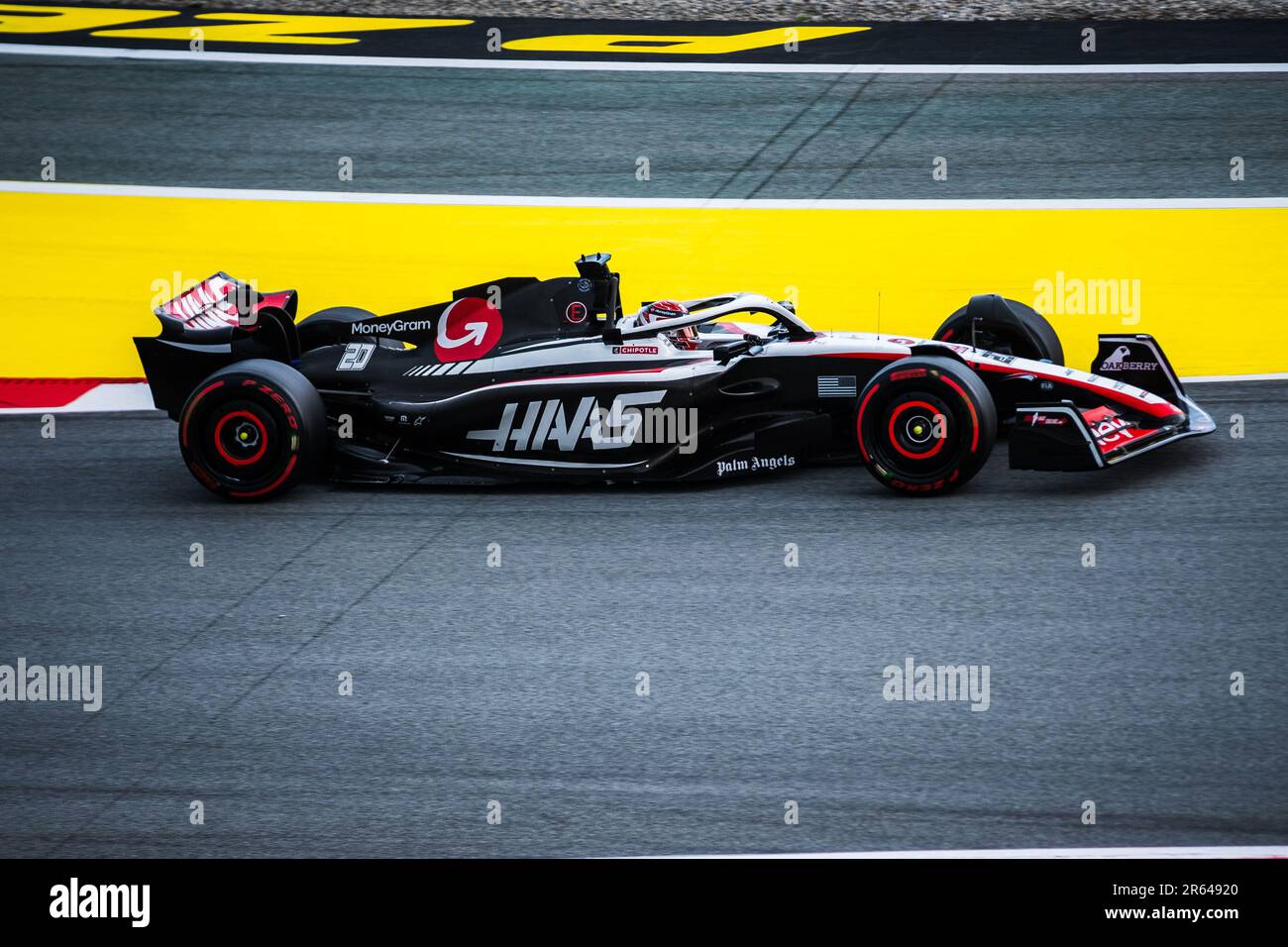 Circuit de Barcelona-Catalunya, Barcelona, SpainMonaco, 3. Juni 2023: Kevin Magnussen, während des Formel-1-Grand Prix von Monaco Stockfoto