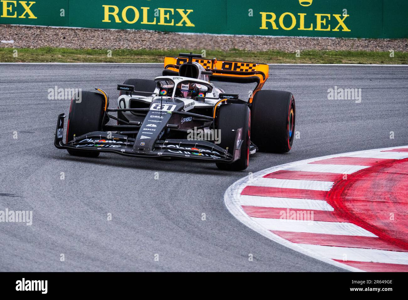 Circuit de Barcelona-Catalunya, Barcelona, SpainMonaco, 3. Juni 2023: Oscar Piastri , während des Formel-1-Grand Prix von Monaco Stockfoto