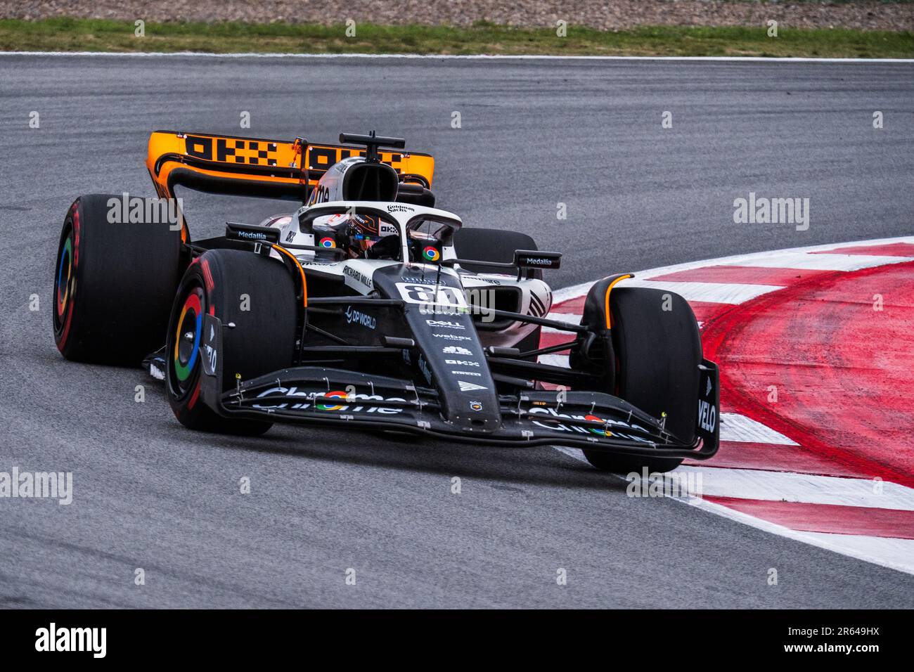 Circuit de Barcelona-Catalunya, Barcelona, SpainMonaco, 3. Juni 2023: Oscar Piastri , während des Formel-1-Grand Prix von Monaco Stockfoto