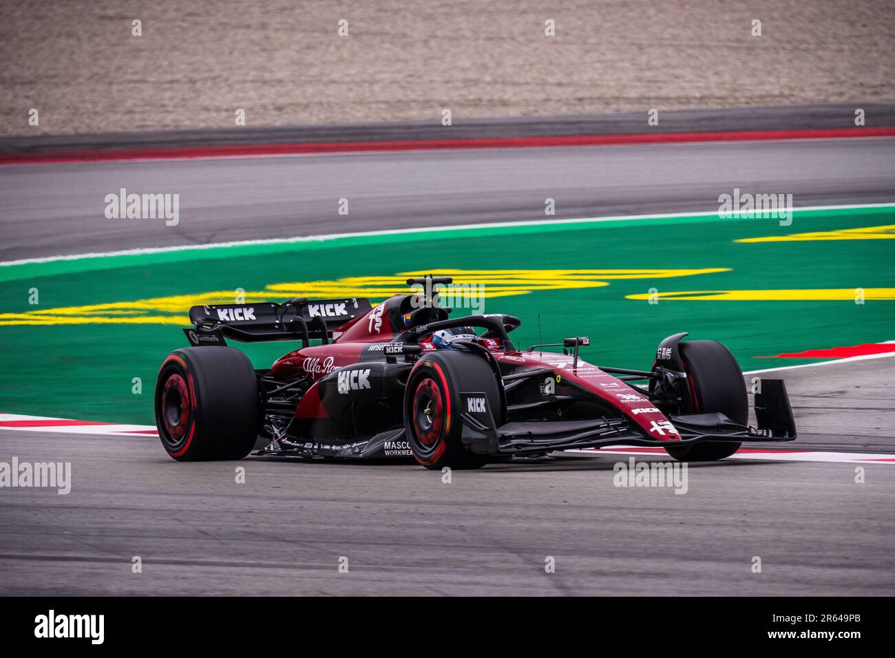 Circuit de Barcelona-Catalunya, Barcelona, SpainMonaco, 3. Juni 2023: Valtteri Bottas, während des Formel 1 Grand Prix von Monaco Stockfoto