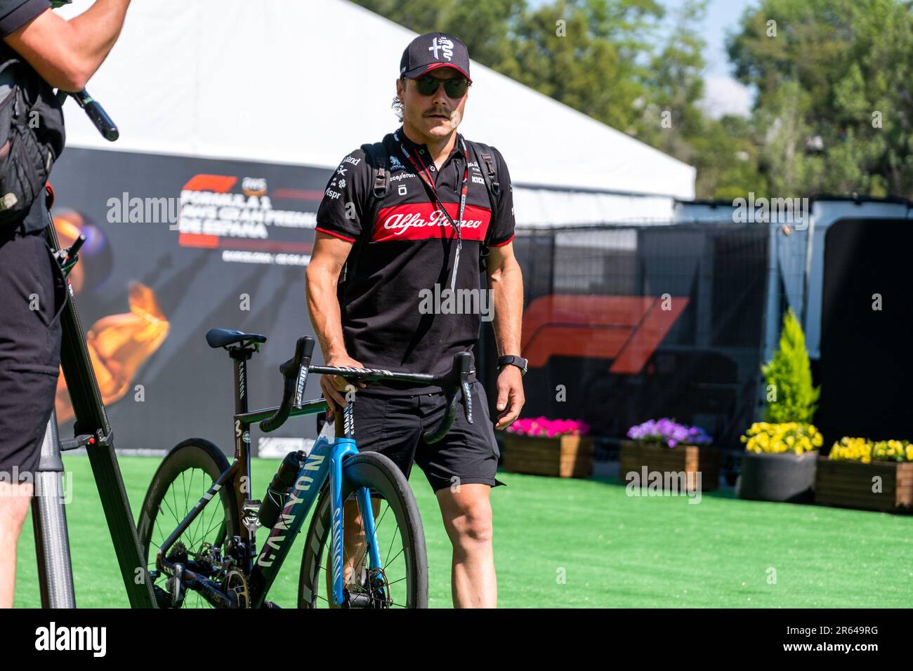 Circuit de Barcelona-Catalunya, Barcelona, SpainMonaco, 2. Juni 2023: Valtteri Bottas, während des Formel 1 Grand Prix von Monaco Stockfoto