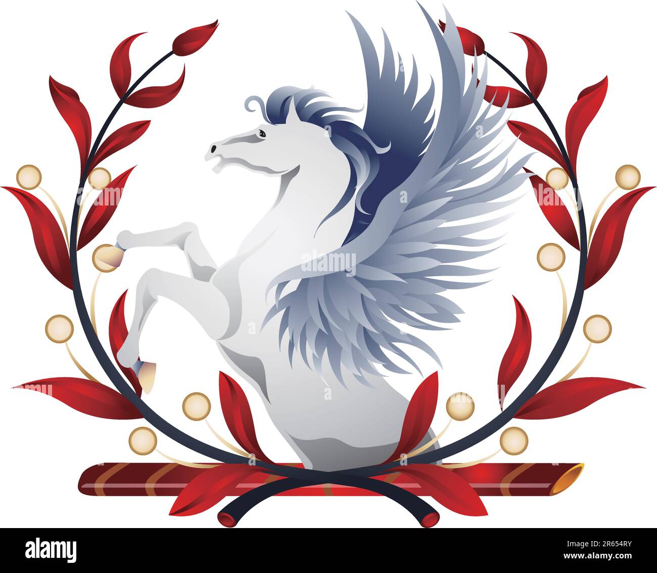 Pegasus symbol Ausgeschnittene Stockfotos und -bilder - Alamy