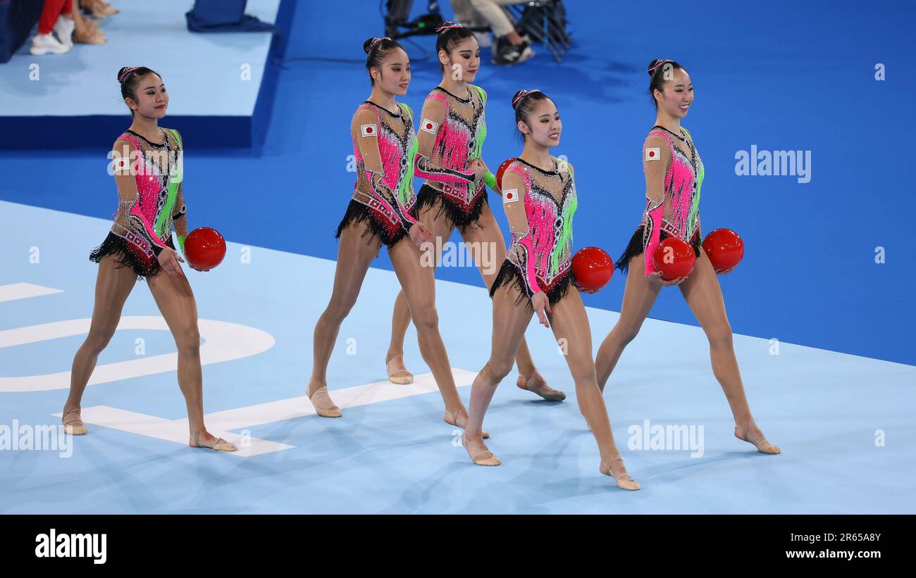 8. AUGUST 2021 Tokio, Japan Rie Matsubara, Sakura Noshitani, Sayuri