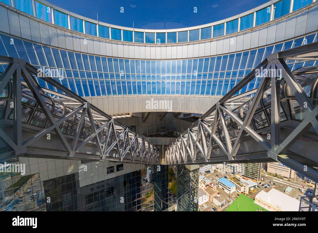 Der hängende Garten des Umeda Sky Building Stockfoto