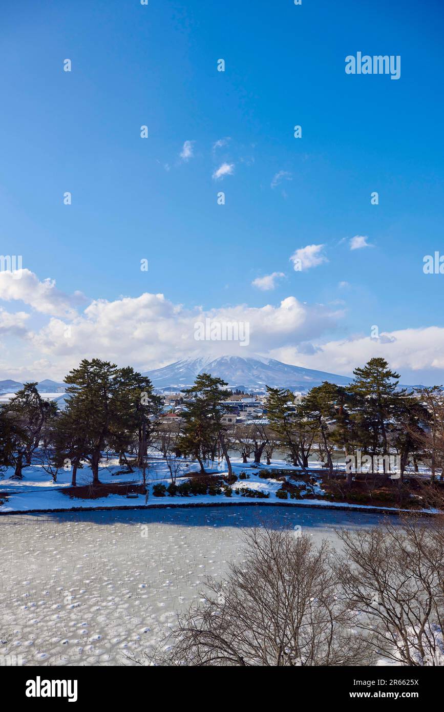 Mt. Iwaki Stockfoto