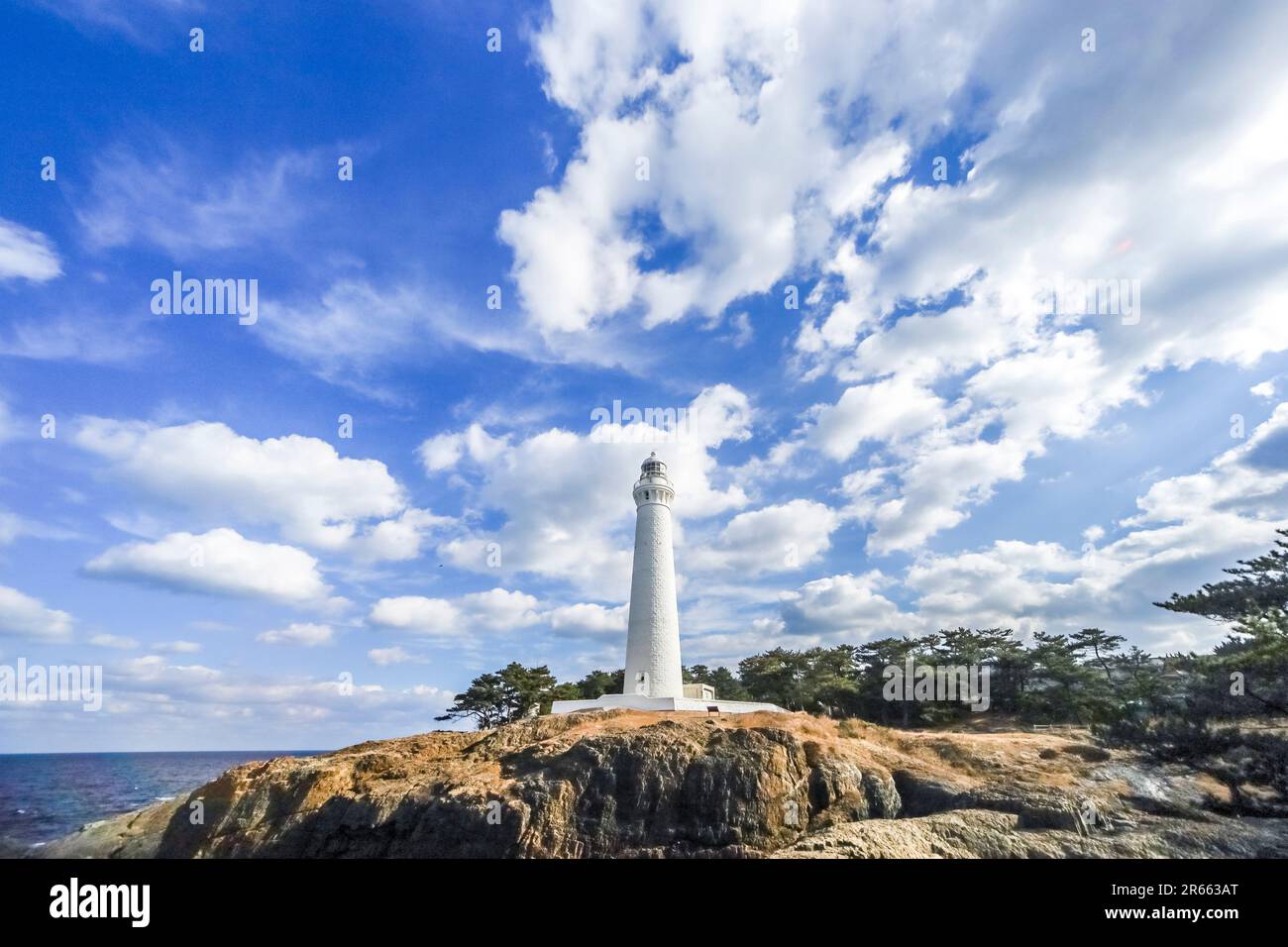 Izumo Hinomisaki Leuchtturm Stockfoto