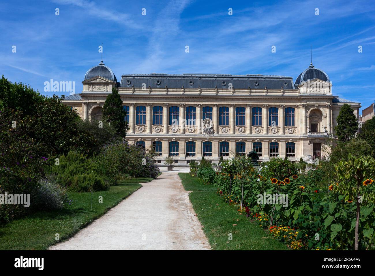 Das Museum für Naturkunde befindet sich in der Grande Galerie de l'Evolution im Jardin des Plantes, dem riesigen botanischen Garten der Stadt Paris Stockfoto