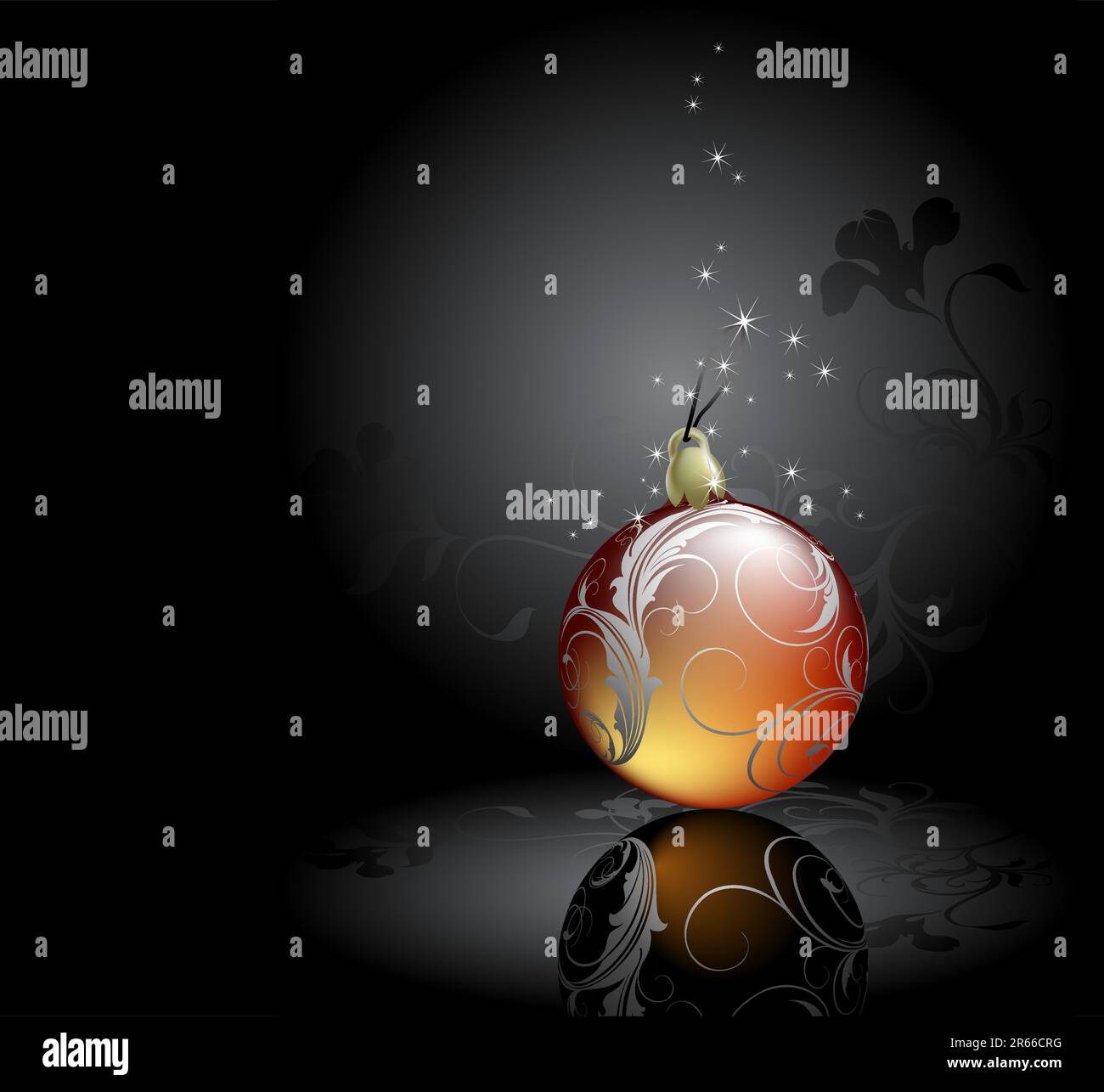 weihnachtshintergrund. Diese Abbildung kann als Designerarbeit nützlich sein Stock Vektor