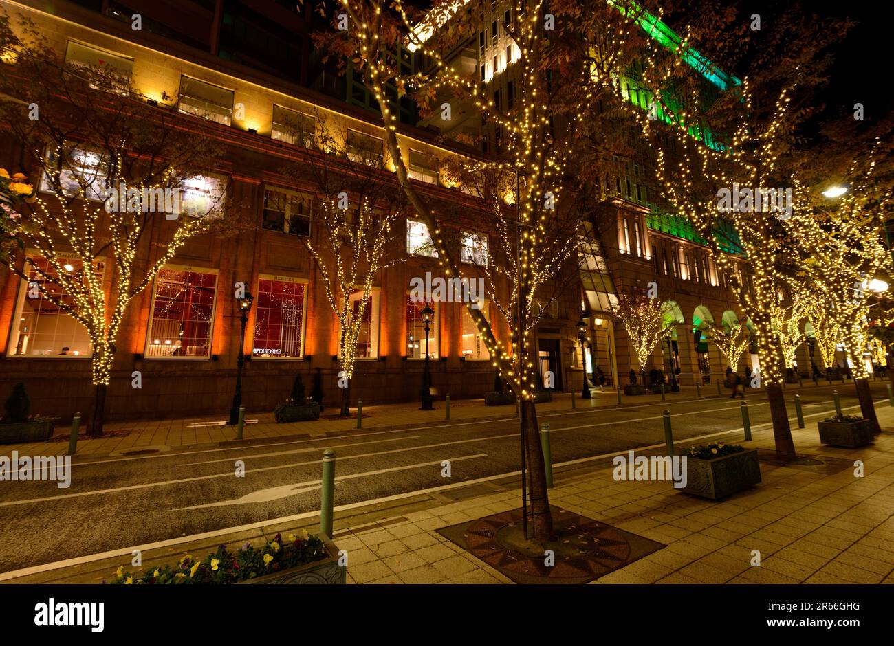 Straßenlandschaft von Kobe Kyu-kokichi Stockfoto