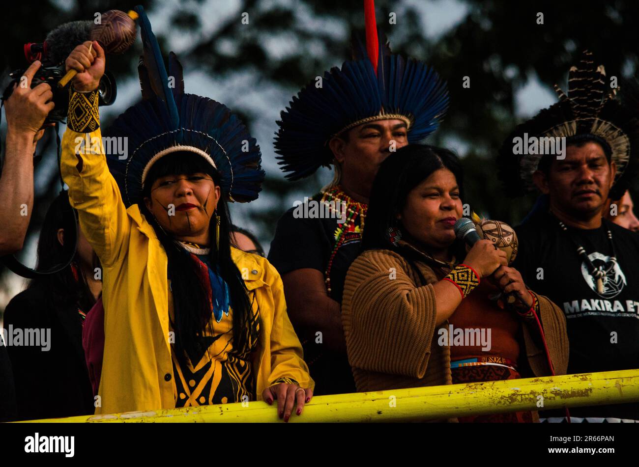 Célia Xakriabá, die erste indigene Frau, die stellvertretende