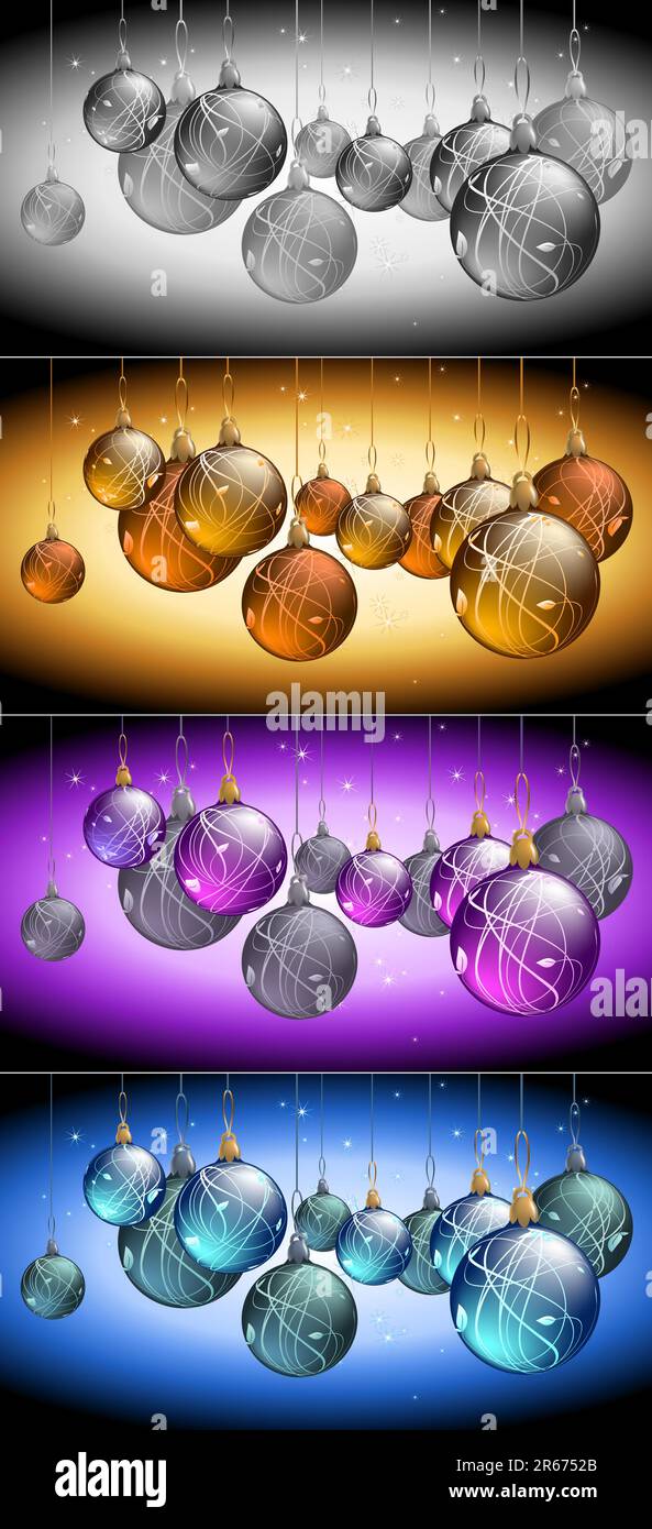 weihnachtshintergrund. Diese Abbildung kann als Designerarbeit nützlich sein Stock Vektor