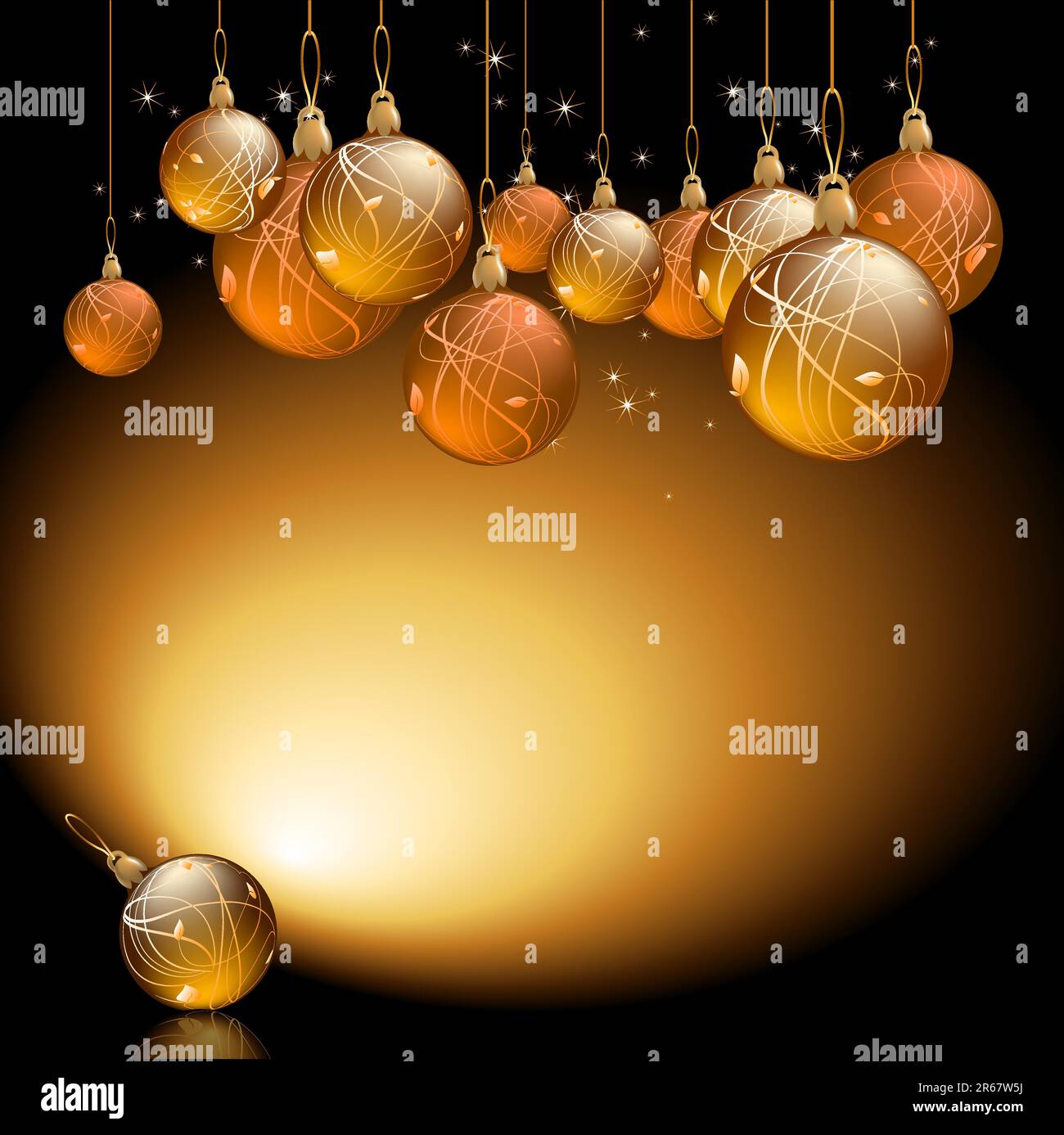 weihnachtshintergrund. Diese Abbildung kann als Designerarbeit nützlich sein Stock Vektor