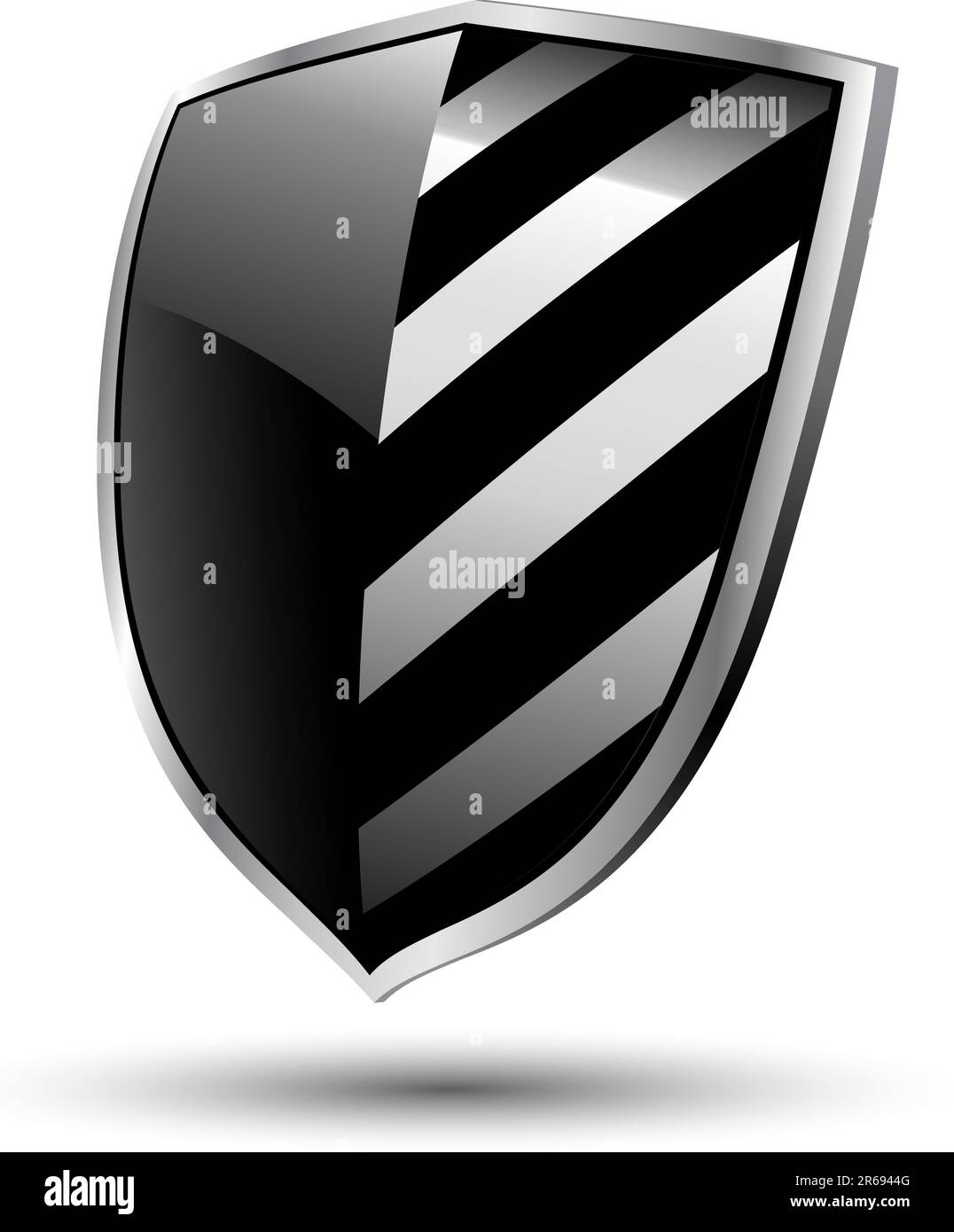 Schildsymbol, diese Abbildung kann als Designerarbeit nützlich sein Stock Vektor