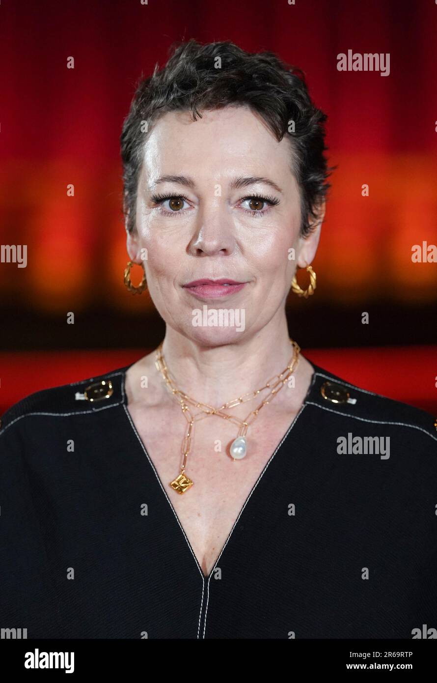 Das Dateifoto vom 08. Oktober 01/23 von Olivia Colman, die zusammen mit einer Gruppe britischer Fernsehstars sagte, die Regierung solle ein weltweites Moratorium für den Tiefseebergbau unterstützen. Stockfoto