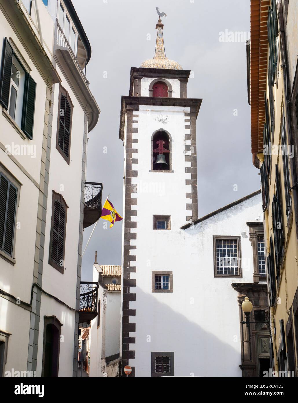 St. Peters Church, R. de São Pedro 1, 9000-219, Stadt Funchal, Madeira, Portugal Stockfoto