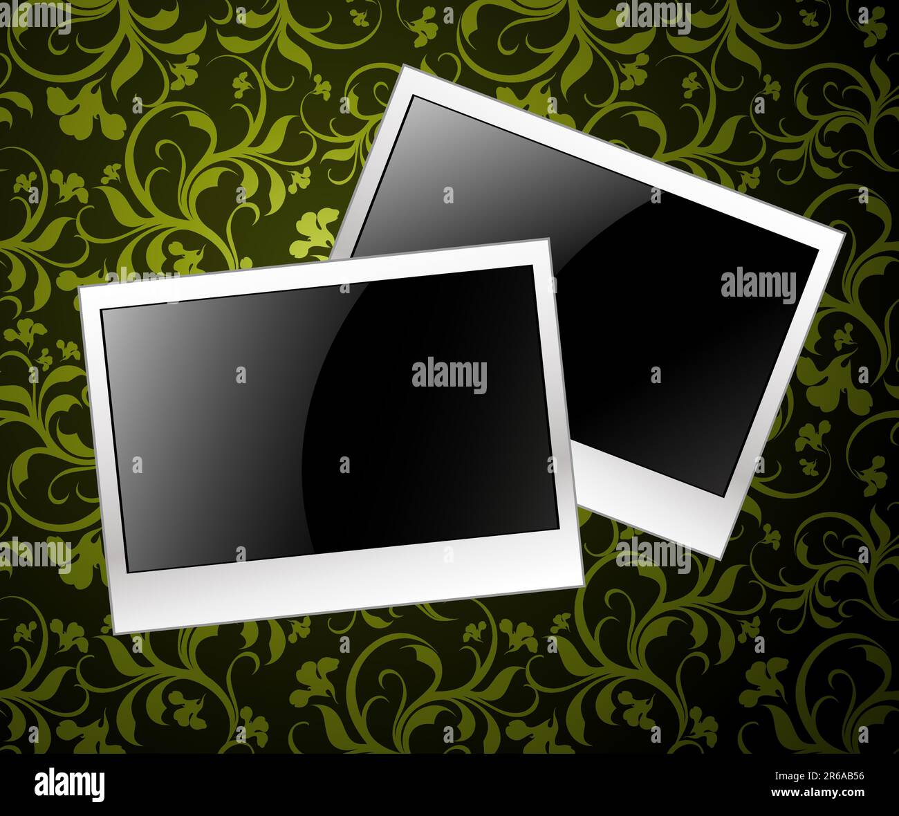 Fotorahmen, kann diese Abbildung als Designerarbeit nützlich sein Stock Vektor