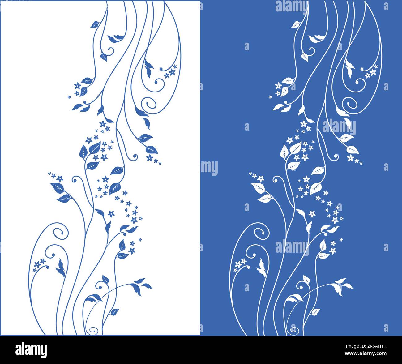 Vektorblütenschmuck. Ideal für den Einsatz in Ihrem Design Stock Vektor