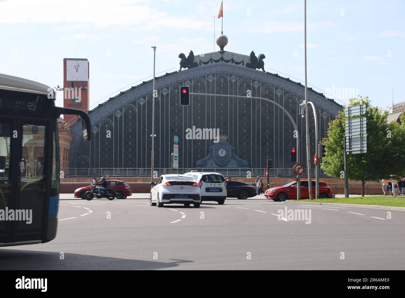 Madrid Atocha Bahnhof Stockfoto