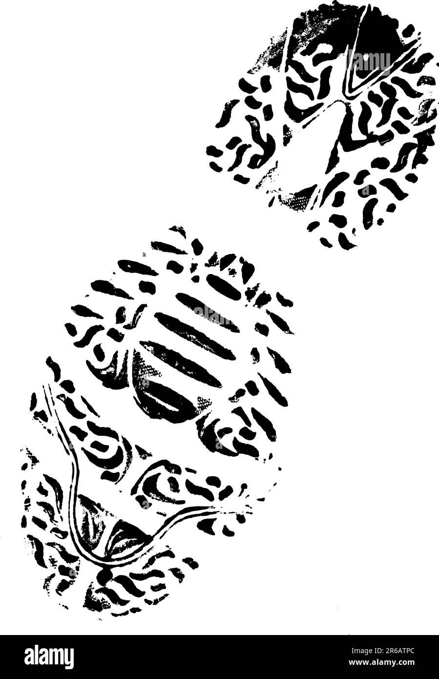 Isolated Left Trainer – sehr detaillierter Vektor eines Trainingsschuhs Stock Vektor