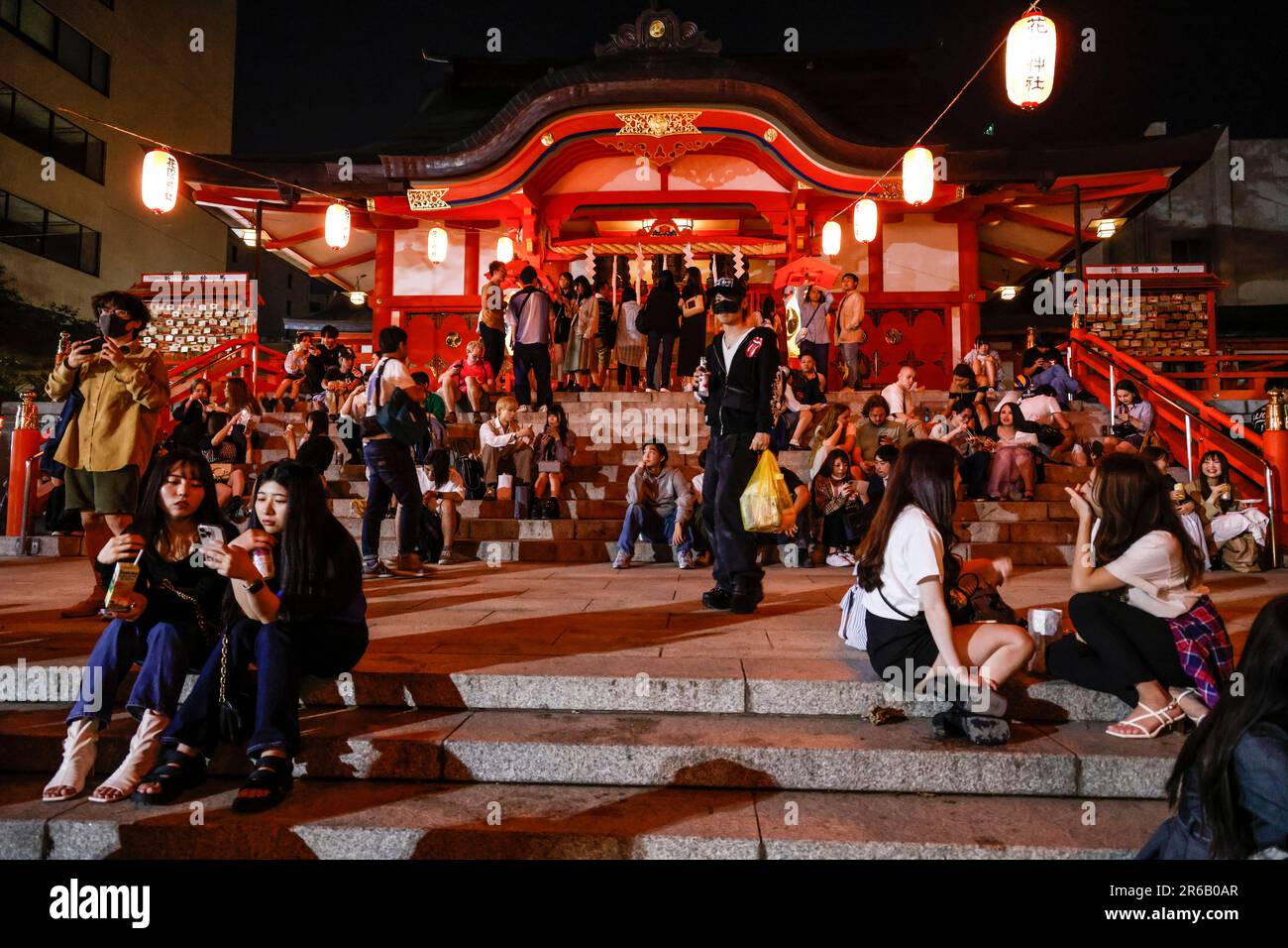 SHINJUKU GOLDEN GAI VIERTEL TOKIO Stockfoto