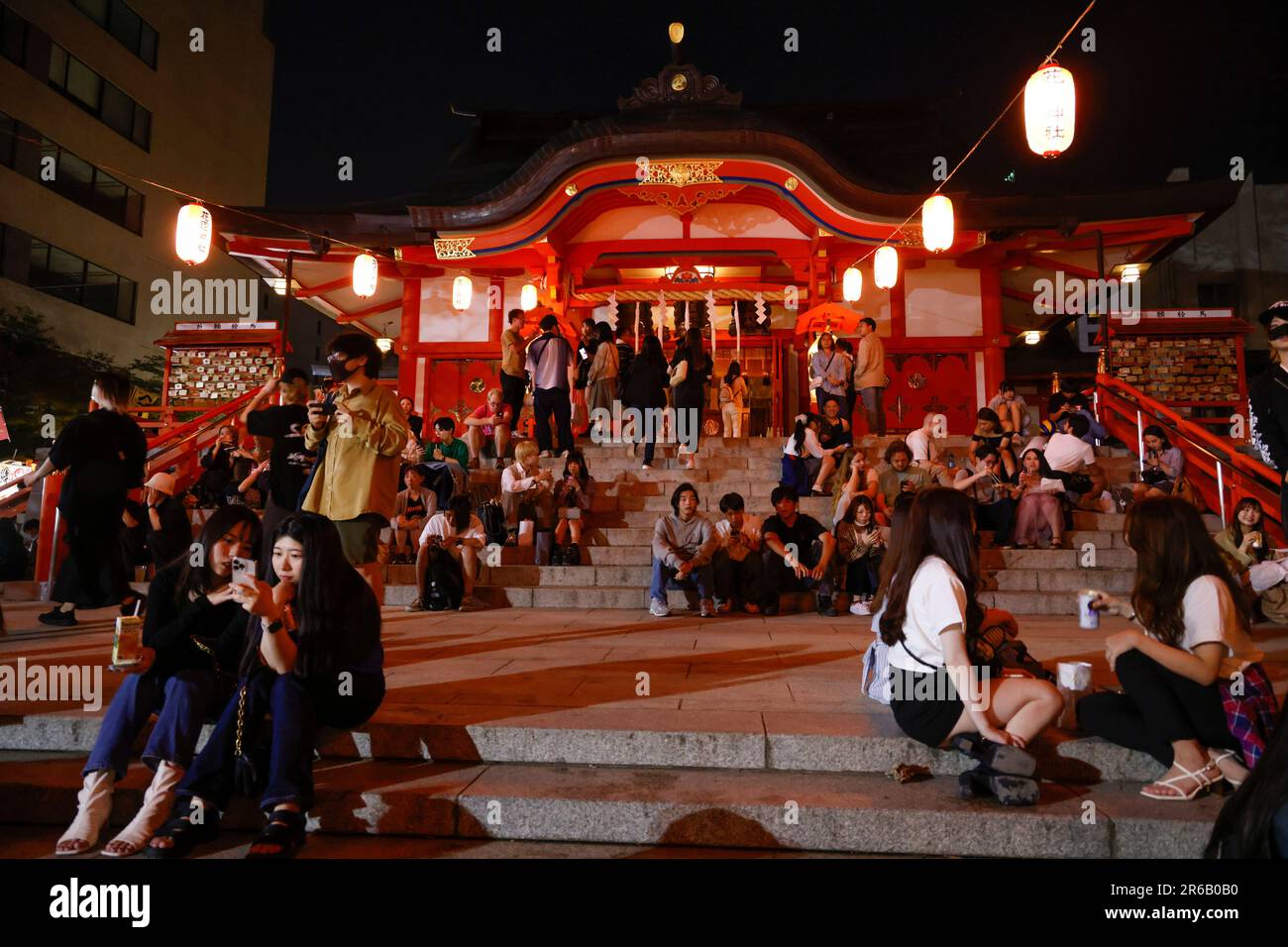 SHINJUKU GOLDEN GAI VIERTEL TOKIO Stockfoto