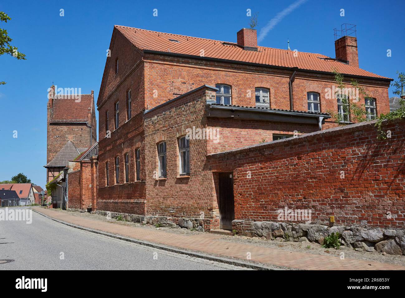 Grimmen an der Ostsee, Vorpommern-Rügen, Mecklenburg-Vorpommern Stockfoto