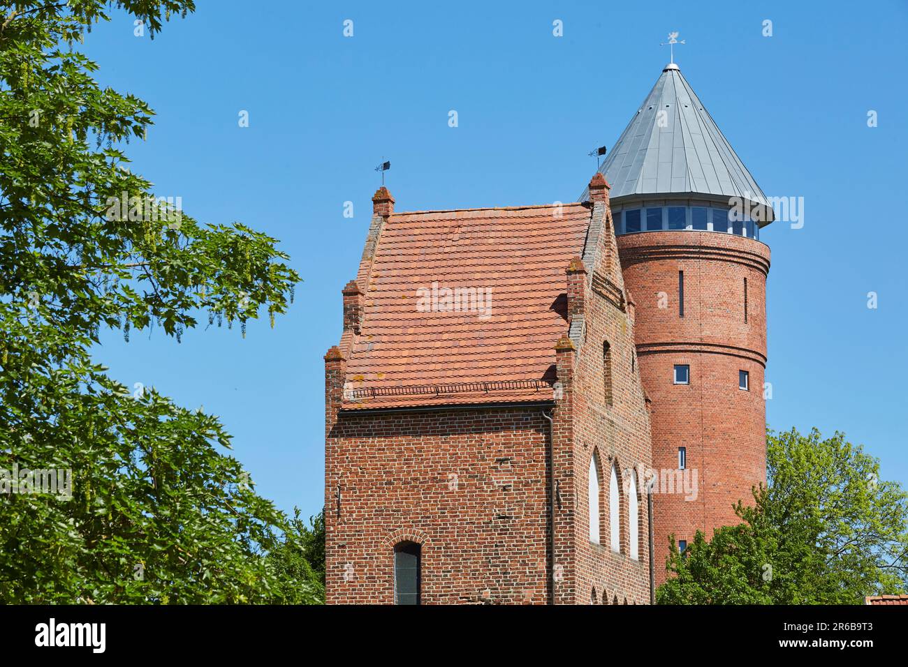 Grimmen an der Ostsee in Mecklenburg-Vorpommern Stockfoto