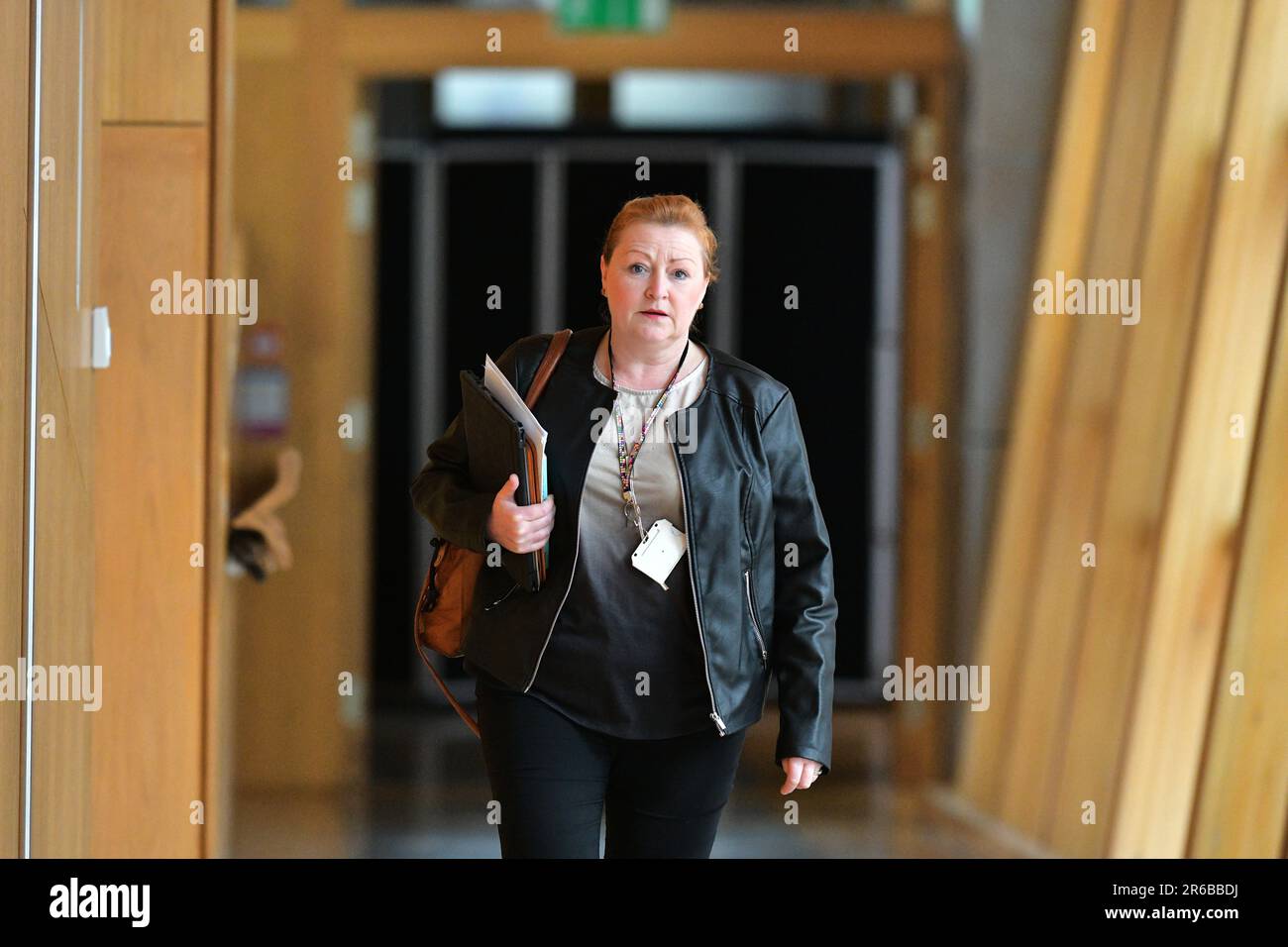 Edinburgh Scotland, Vereinigtes Königreich, 08. Juni 2023. Emma Harper vom Schottischen Parlament. Live-Nachrichten von sst/alamy Stockfoto