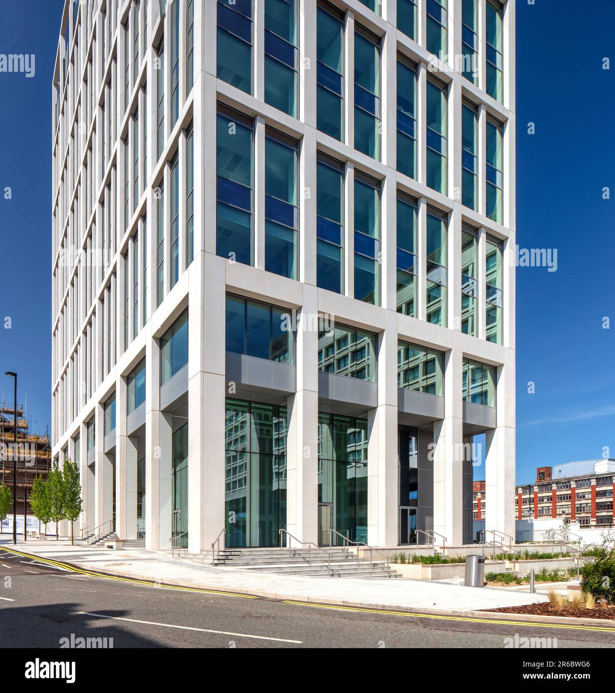 Blick von außen bei Tageslicht auf Bank House, Newcastle Upon Tyne, Tyne and Wear, England, Großbritannien Stockfoto